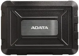Внешний бокс жесткого диска 2.5"" ADATA External Enclosure ED600 AED600U31-CBK USB 3.1, For SSD, HDD 7mm&9.5mm, IP54, Black, Retail