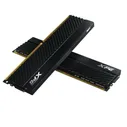 Оперативная память 64Gb ADATA GAMMIX D45 Black (AX4U320032G16A-DCBKD45), DDR4, 3200MHz, DIMM, Non-ECC, CL16, 1.35V, Kit (2x32GB), RTL