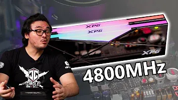 Комплект оперативной памяти 4800 МГц уже здесь! Обзор XPG SPECTRIX D50 XTREME!