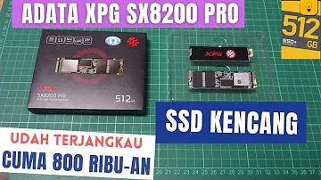 ADATA XPG SX8200 PRO 512GB - SSD Untuk Kalangan Professional Dan Gamers