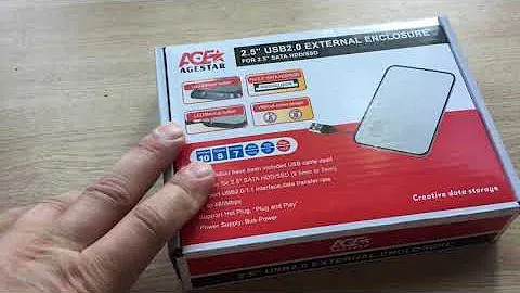 2.5" Внешний бокс Agestar SUB2A8, осмотр, своё мнение.
