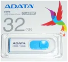 Флешка ADATA C008 32 ГБ, 1 шт., белый/голубой
