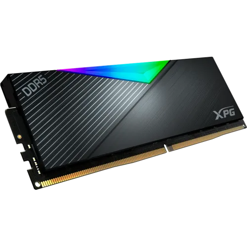 Модуль памяти DIMM 32Gb 2х16Gb DDR5 PC41600 5200MHz ADATA Lancer RGB Black (AX5U5200C3816G-DCLARBK)-1
