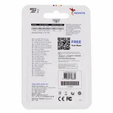Карта памяти MicroSD 64Гб ADATA AUSDX64GUICL10A1-RA1