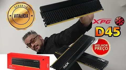 🚨 Review e OVERCLOCK da Memória RAM BARATA com Garantia Vitalícia !!! DDR4 XPG SPECTRIX D45 3200 MHz