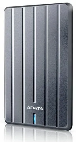 Внешний жесткий диск 2.5'' ADATA AHC660-2TU31-CGY 2TB HC660 USB 3.1 титановый-0