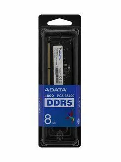 ADATA, AD5S48008G-S, DDR5, 8 GB SO-DIMM 4800MHz CL40 ADATA-1