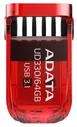 Флешка ADATA UD330 64 ГБ, красный