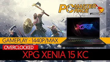 XPG Xenia 15 KC @ GOD OF WAR [1440p]