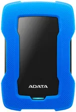 2 ТБ Внешний жесткий диск ADATA 2 ТБ, USB Type-A / для ноутбука, компьютера, работы, дома / подарок мужу, другу, подруге, ребенку (AHD330-2TU31-CBL), синий