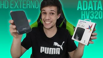 HD Externo ADATA HV320 1TB REVIEW UNBOXING!! USB 3.2, VALE A PENA Comprar?