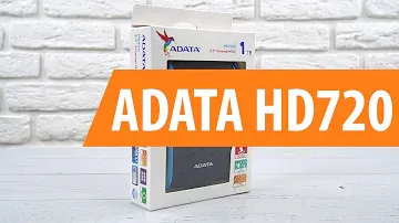 Распаковка ADATA HD720  / Unboxing ADATA HD720