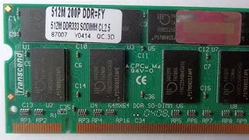 Модуль оперативной памяти для ноутбука Transcend DDR SO dimm 512Mb