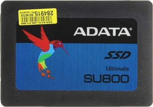 Твердотельный диск SSD 512 Gb SATA 6Gb/s ADATA Ultimate SU800 ASU800SS-512GT-C 2.5" 3D TLC-0