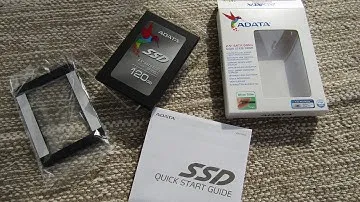 SSD ADATA Premier Pro SP550 120GB SATA-III Unboxing