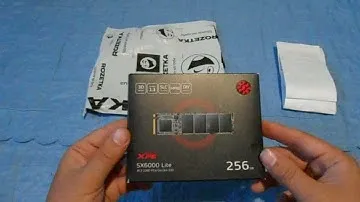 Распаковка SSD диска ADATA XPG SX6000 Lite 256GB M.2 2280 PCIe 3.0 x4 из Rozetka.