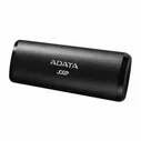 Внешний USB SSD накопитель. 1.8" 256GB ADATA SE760 Black External SSD ASE760-256GU32G2-CBK USB 3.2 Gen 2 Type-C, 1000R, USB 3.2 Type-C to C cable,USB 3.2 Type-C to A cable, Quick Start Guide, RTL (772707)