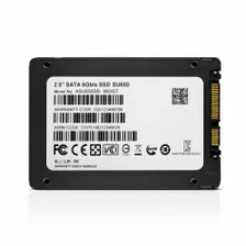 A-DATA ADATA 960GB SSD SU650 TLC 2.5" SATAIII 3D NAND, SLC cach / without 2.5 to 3.5 brackets / blister