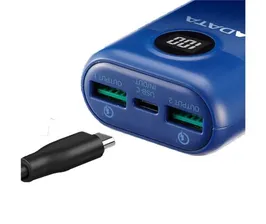ADATA Аккумулятор ADATA P10000QCD, синий