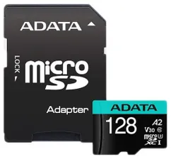 Карта памяти ADATA Premier Pro microSDXC 128 ГБ (AUSDX128GUI3V30SA2-RA1)