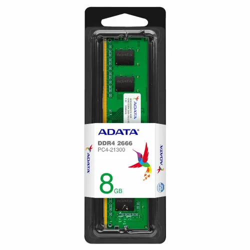 Оперативная память ADATA DDR4 2666 DIMM Premier AD4U26664G19-SGN Non-ECC, CL19, 1.2V, RTL (931375) 1x4 ГБ (AD4U26664G19-SGN)