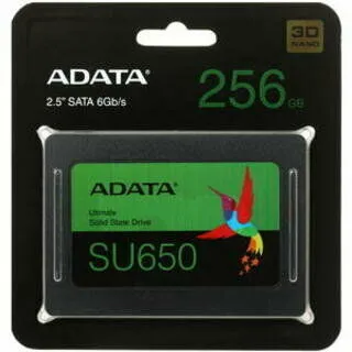 Твердотельный накопитель ADATA Ultimate SU650 256 ГБ SATA ASU650SS-256GT-R-4