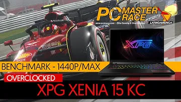 XPG Xenia 15 KC @ F1 22 [ReBar Forced Enabled] [1440p]