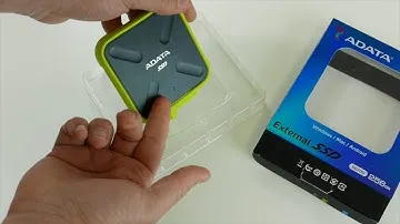 Распаковка твердотельного накопителя ADATA SD700 Extreme