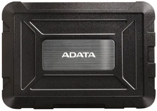 Внешний корпус ADATA AED600-U31-CBK для HDD/SSD SATA 6Gb/s 2.5", USB 3.0, пластик, черный