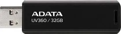 Flash-носитель ADATA Флэш-накопитель USB2 32GB AUV360-32G-RBK ADATA