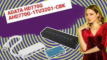 НИКС Компьютерный Супермаркет: видео про Внешний жесткий диск ADATA HD770G 1 Тб USB 3.1 (AHD770G-1TU