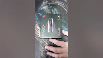 UNBOXING SSD ADATA XGP SPECTRIX S40G 512GB