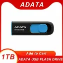 USB Флеш-накопитель ADATA UV128 2 ТБ, голубой
