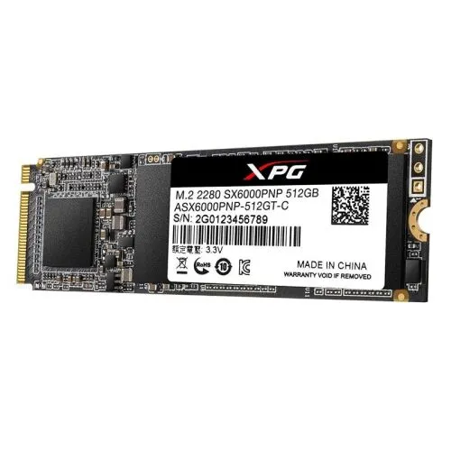 Диск SSD ADATA XPG SX6000 Pro M.2 2280 256GB PCIe NVMe 3.0 x4, ASX6000PNP-256GT-C