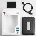 ADATA "2.5" External Enclosure ED600 AED600-U31-CBK USB 3.1, For SSD, HDD 7mm&9.5mm, IP54, Black," AED600-U31-CBK Retail (463234) {20}
