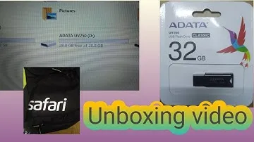 From Paytm Mall ADATA UV250 Classic 32GB & Safari Jersey unboxing video watch till end 2021