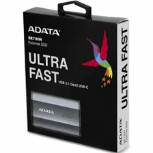 Внешний USB SSD накопитель. 1.8" 1TB ADATA SE800 Black External SSD ASE800-1TU32G2-CBK USB 3.2 Gen 2 Type-C, 1000R, USB 3.2 Type-C to C cable,USB 3.2 Type-C to A cable, Quick Start Guide, Tough-IP68 dustproof and waterproof, Military-Grade shockproof