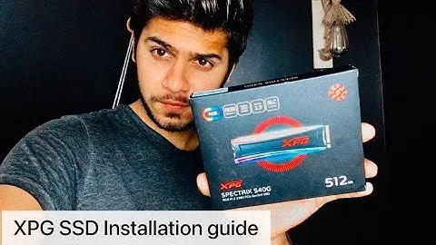 How to install ssd in laptop full guide laptop me ssd kese lagaye xpg spectrix s40g