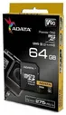 Карта памяти ADATA Premier ONE MicroSDXC 64 Гб (AUSDX64GUII3CL10-CA1)