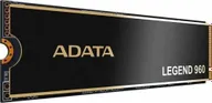 2 ТБ Внутренний SSD диск ADATA Твердотельный накопитель SSD 2TB LEGEND 960, M.2(22x80mm), NVMe 1.4, PCIe 4.0 x4, 3D NAND, R/W 7400/6800MB/s, IOPs 750 000/630 000, TBW 1560, DWPD 0.43, with t Heat Sink (5 лет) (ALEG-960-2TCS)