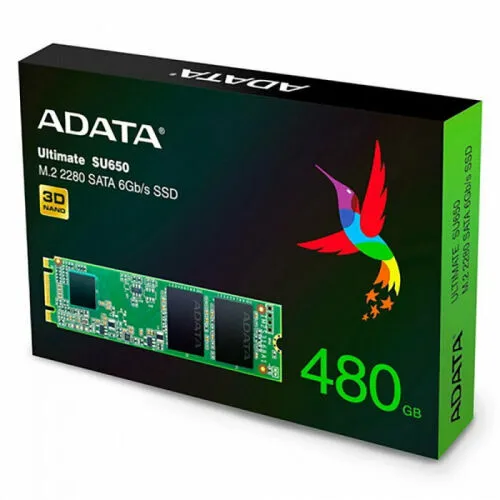 Твердотельный накопитель ADATA 480 Gb SU650 ASU650NS38-480GT-C-1