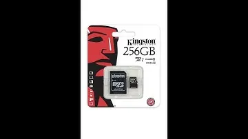 Поддельная microSD карта Kingston 256GB .