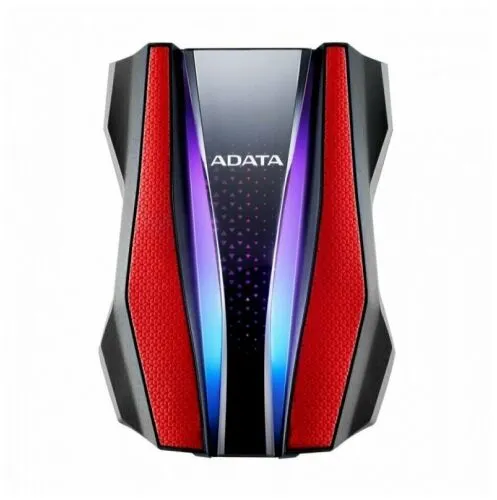Внешний жёсткий диск 1Tb ADATA HD770G Red, RGB , RTL (AHD770G-1TU32G1-CRD)-1