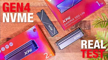 XPG Gammix S70 VS S50 Lite VS SX8200 Pro Review - Real World File Transfer Tests!