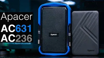 Обзор внешних HDD Apacer AC631 и Apacer AC236