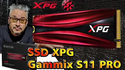 Review Rápido, Instalação e Testes do SSD M.2 NVMe XPG Gammix S11 PRO