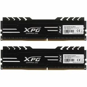 Модуль памяти ADATA XPG GAMMIX D10 DDR4 DIMM 8 Гб PC4-28800 2 шт. Black