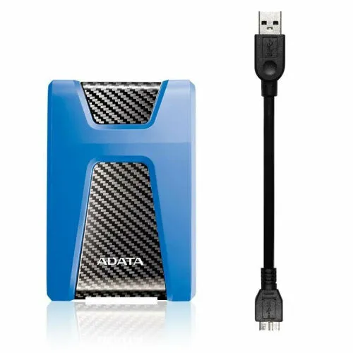 Портативный HDD ADATA HD650 1Tb 2.5, USB 3.1, синий, AHD650-1TU31-CBL , 1 шт.