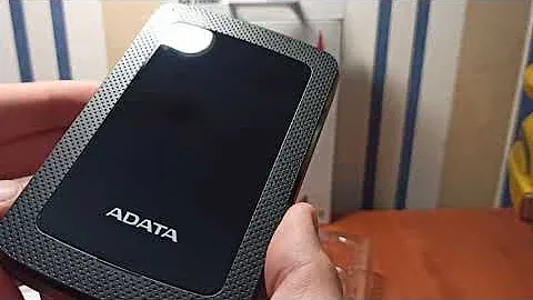 Распаковка жесткого диска ADATA DashDrive HV300 4TB из Rozetka