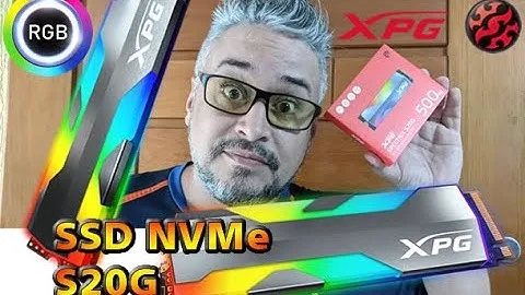 SSD M.2 com RGB !!!! Review e Testes do SSD M.2 NVMe XPG Spectrix S20G RGB